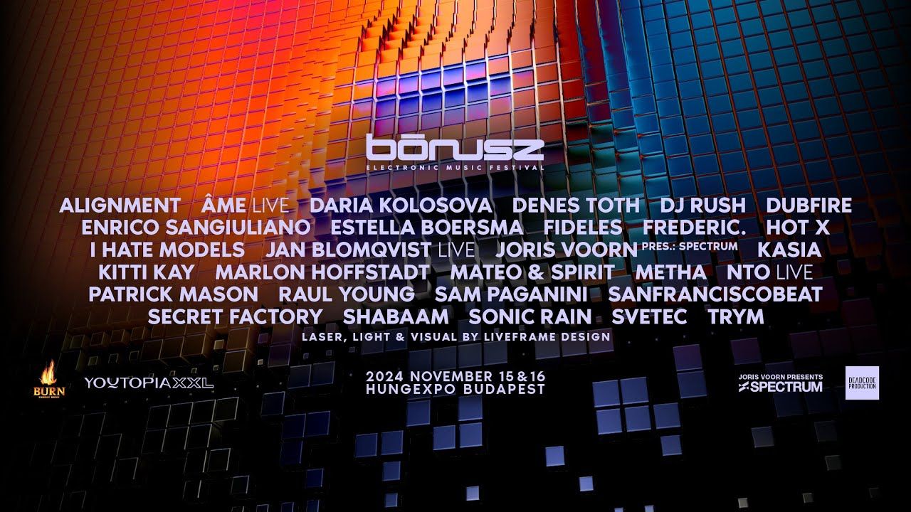 Bónusz Electronic Music Festival 2024 - official trailer